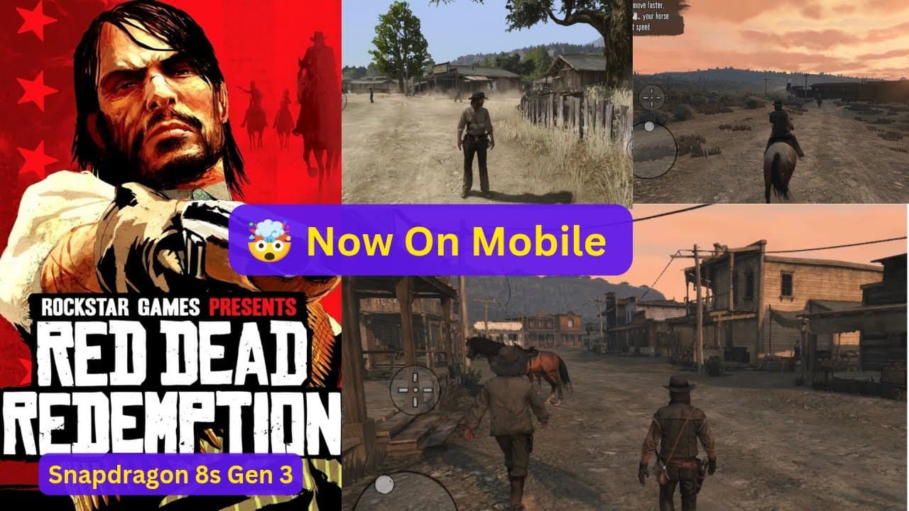 Red Dead Redemption Mobile by Netflix — Poco F6 Max Graphics Showcase