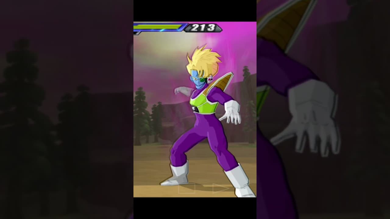 Kid Gohan vs Frieza Army DBZ BT4 Mobile