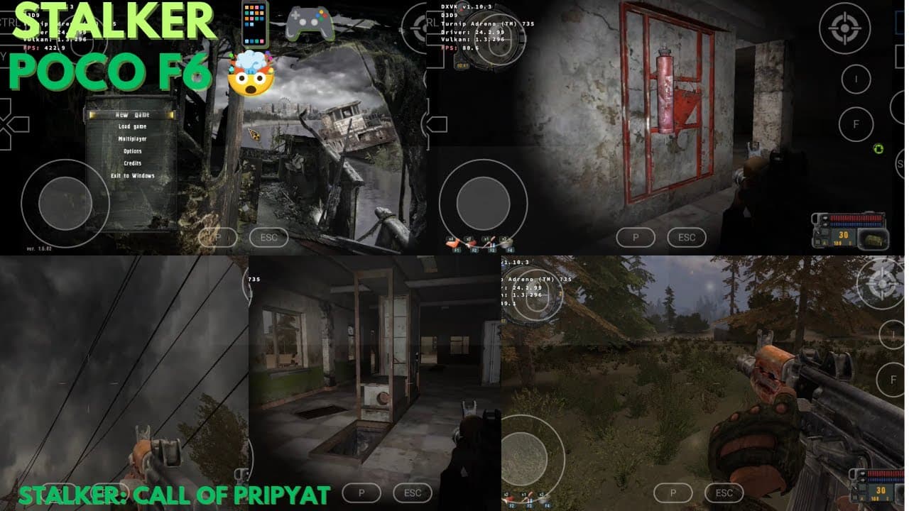 STALKER Call of Pripyat Offline on Mobile — Full PC Game on Android